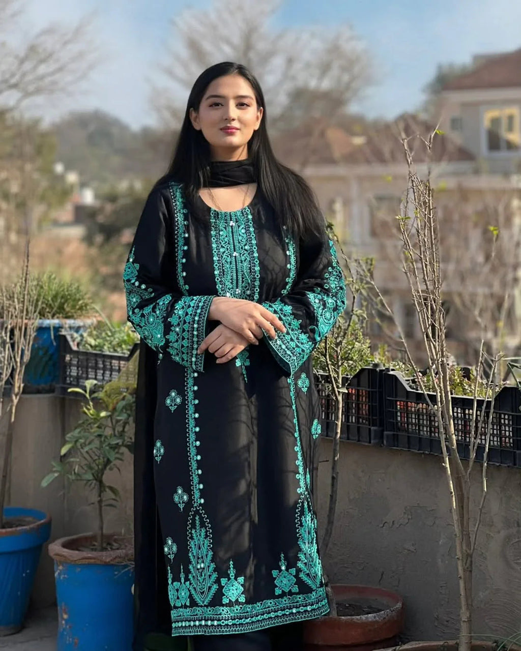 Kaamla Embroidered